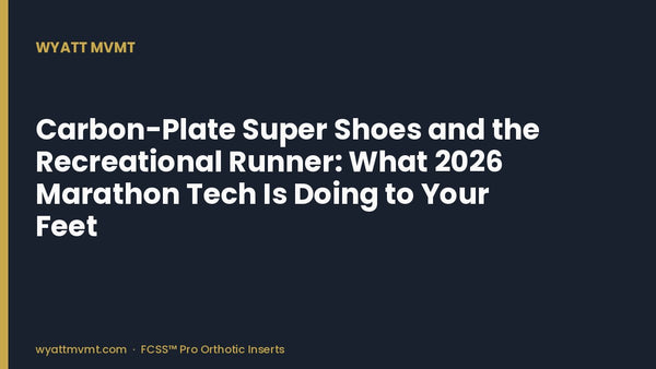 Carbon-Plate Super Shoes and the Recreational Runner: What 2026 Marathon Tech Is Doing to Your Feet