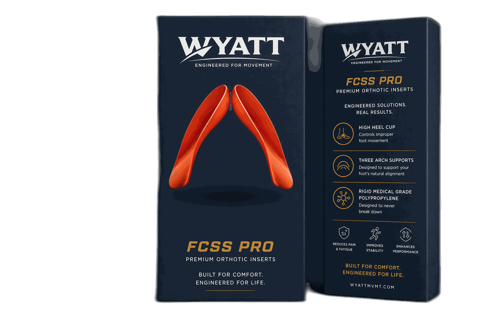 FCSS Pro Orthotic Inserts packaging